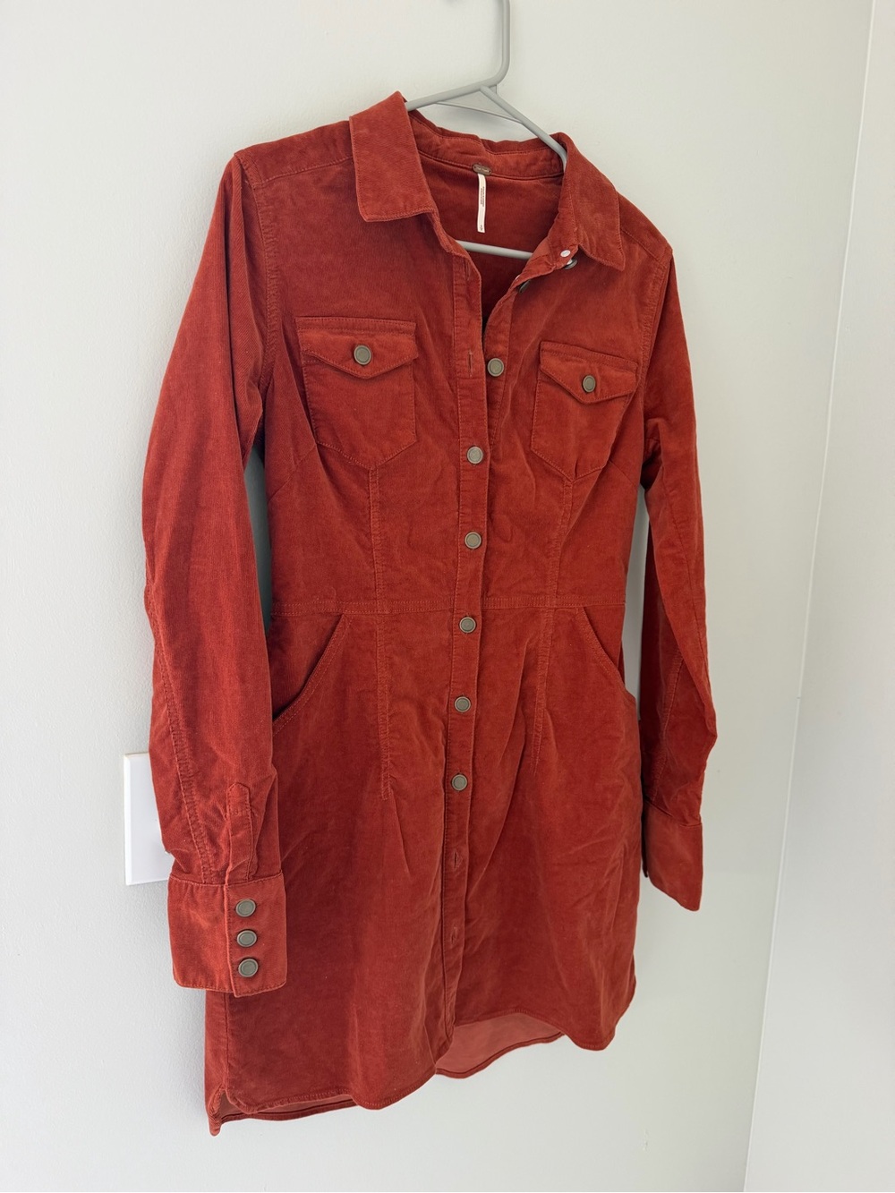 Free People Dynomite in Cord Mini Dress